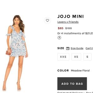 Lovers and friends dress